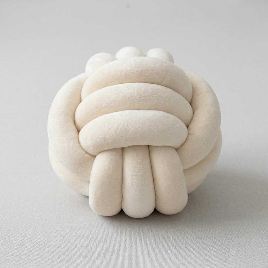 Cojín Nudo Crema