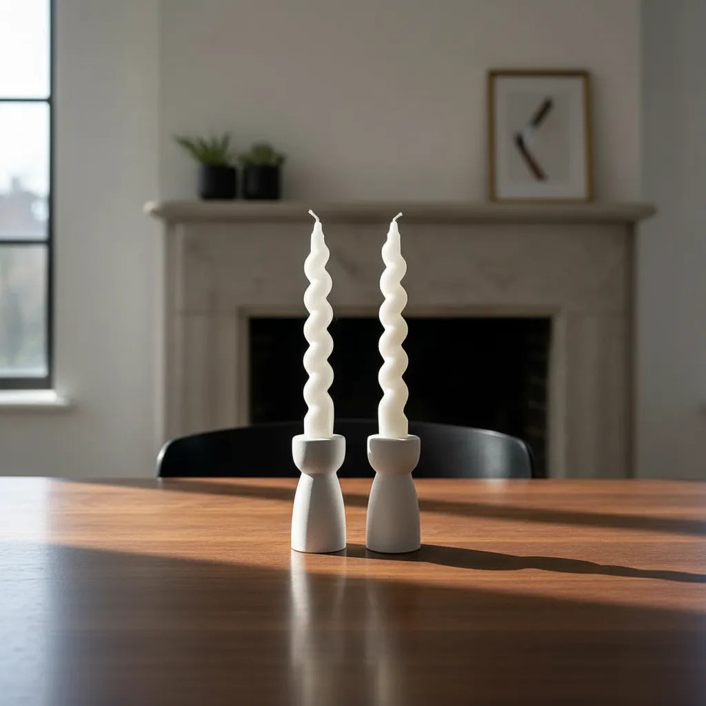 Candelabro Croissant Artesanal