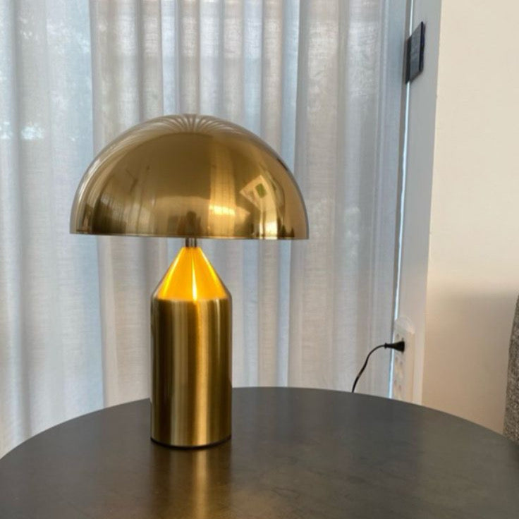 Lámpara Mushroom Dorée