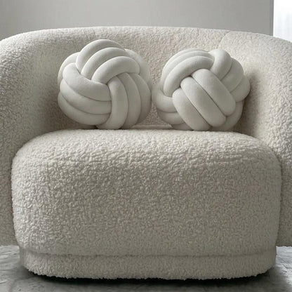 Cojín Nudo Blanco
