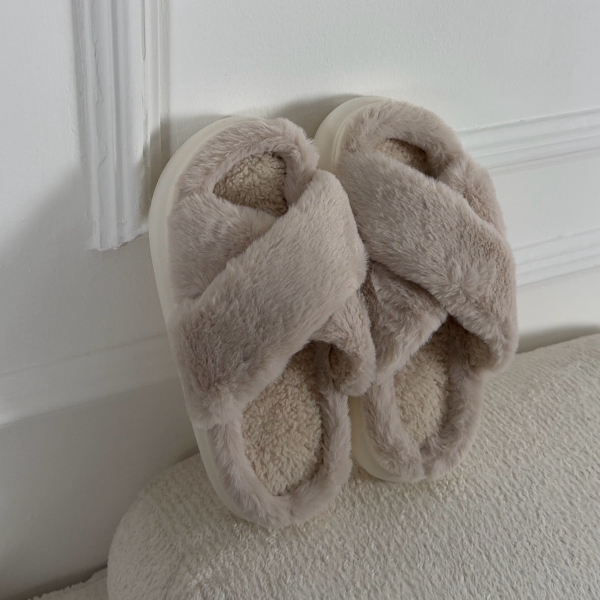 Pantuflas Vanille Nude