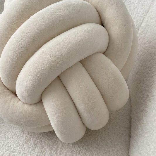 Cojín Nudo Crema
