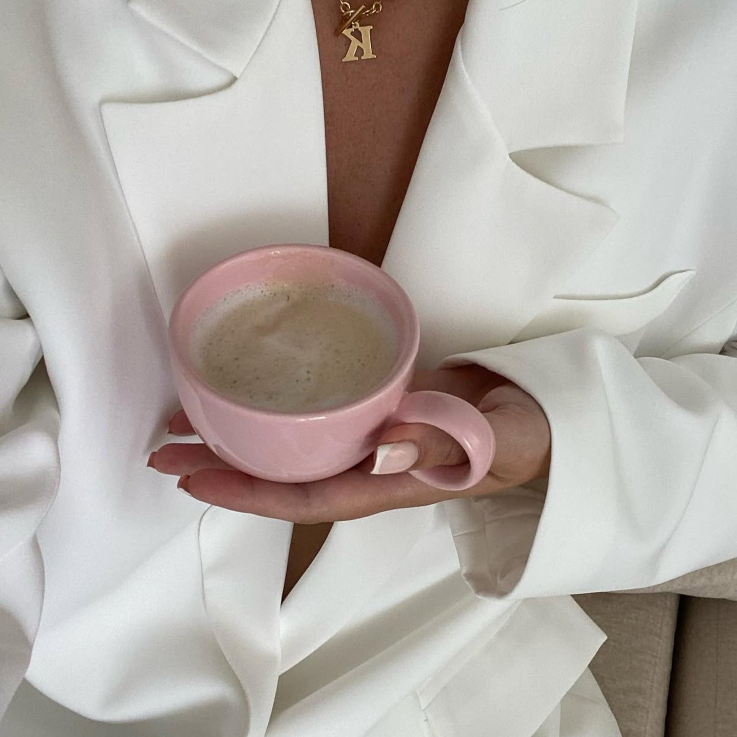 Taza Rosée Pâle
