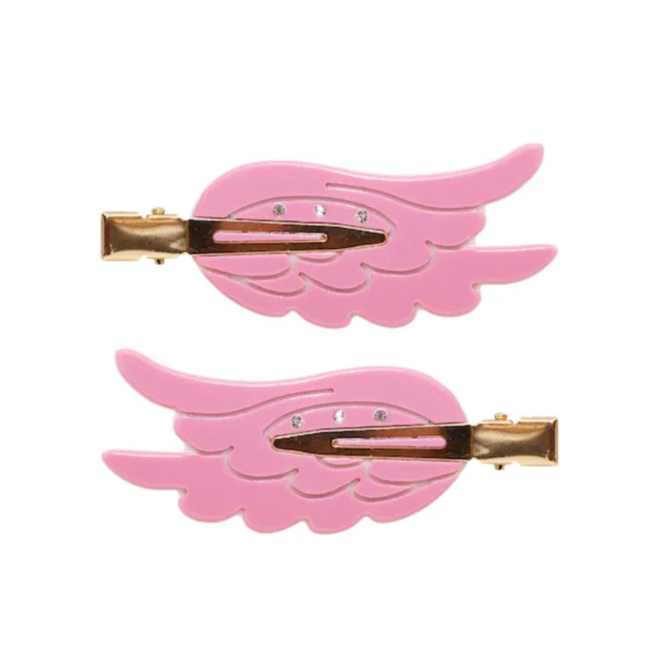Angel hair clips x2