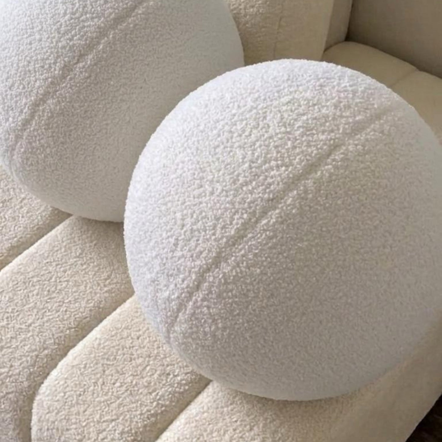 Cojín Bolita Blanco