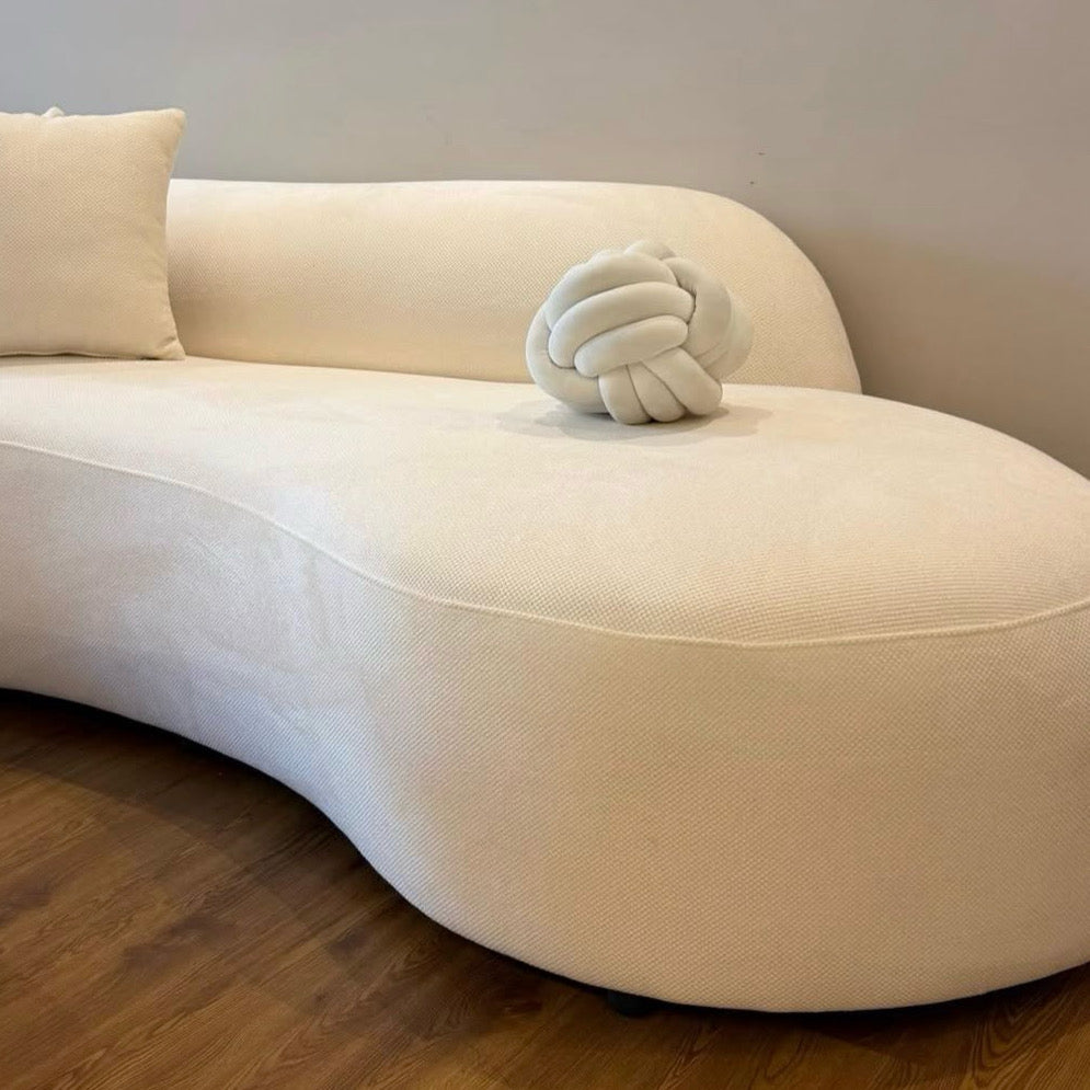 Cojín Nudo Blanco