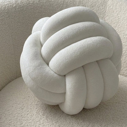 Cojín Nudo Blanco