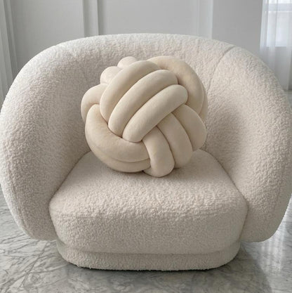 Cojín Nudo Crema